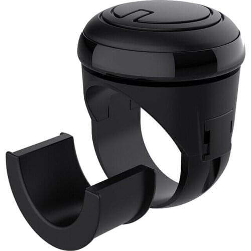 Universal Power Steering Wheel Ball Car Steering Wheel Spinner Knob Auxiliary Booster Aid Control Handle Black