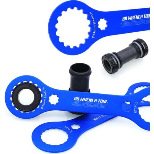 Bicycle BB Wrench Tool Aluminum Alloy Bottom Bracket Installation Repair Tools BB44-16 TL-FC32/TL-FC25/DUB BB44-16/TL-FC24