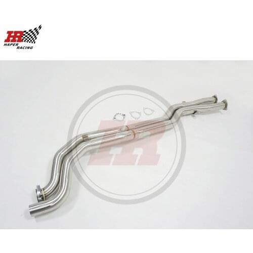 HP RACING Stainless Steel 2.36'' Exhaust Mild Pipe For E46 3-Series M3 330I 2001-2006