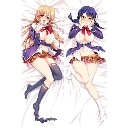 Japanese Anime Food Wars Shokugeki no Soma Erina Nakiri Throw Otaku Dakimakura Gifts Bedding Hugging Body Pillow Case 150x50 CM