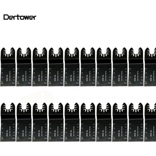 20pcs Multi-Function Bi-metal Precision Saw Blade Oscillating Multitool Saw Blades for Renovator Power Cutting Multimaster Tools