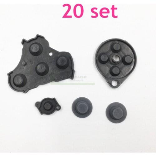 20 set Controller Conductive Rubber Pad replacement for NGC for Nintendo GAMECUBE Controller Rubber Contact Repair