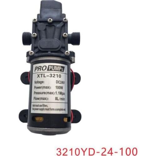 LPM Automatic pressure switch high pressure diaphragm self priming mini electric Water Pump 12v 24v dc 3210YB-12-100