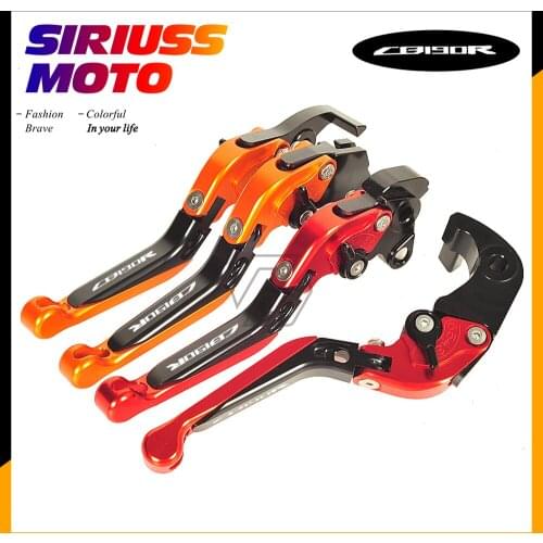 CNC Motorcycle Foldable Lever Motocross Brake Clutch Levers Case for Honda CB190R CB 190R CB190 R 2015-2017
