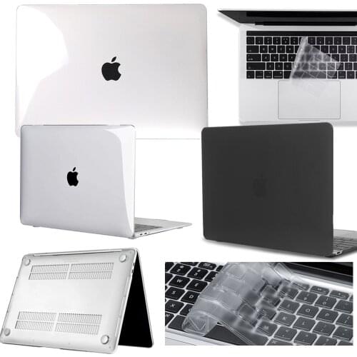 For Apple Macbook Air 13 /11 Inch/MacBook Pro 13 /15 /16 Inch Crystal Matte Anti-fall Dust-proof Hard Laptop Protective Shell