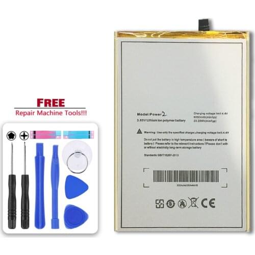 For Ulefone Power II/ Power 2 6050mAh Mobile Phone Replacement Battery For Ulefone Power II/ Power 2
