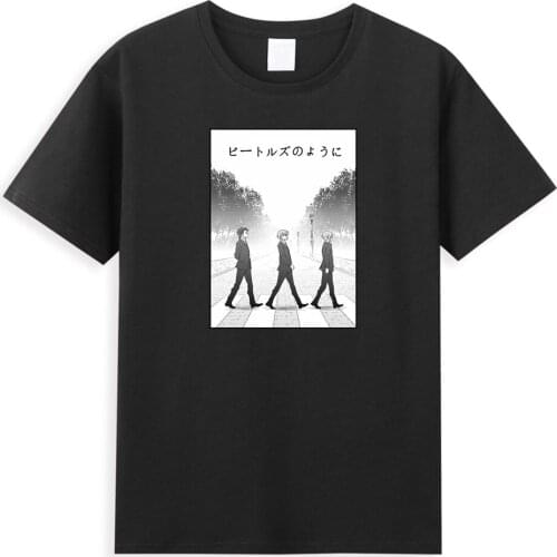 Moriarty the Patriot T-Shirts 2021 Summer High Quality T-shirt Cotton Tees O-neck Men Short Sleeve Casual Japanese Anime Tops