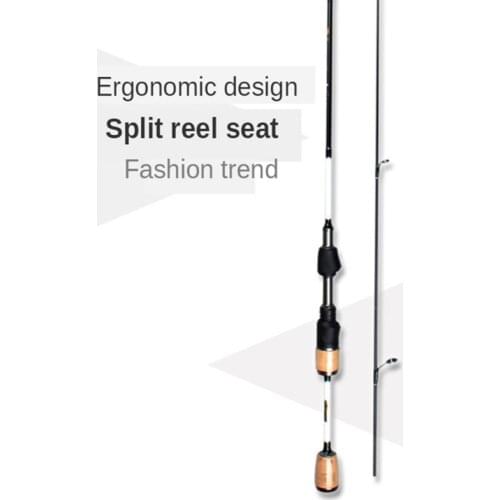 HFBIRDS 2021 New 1.68/1.8/1.98m Ultralight Carbon Solid Fishing Rod And Reel Sea Carp Canna Da Pesca Spinning Rod UL Tone