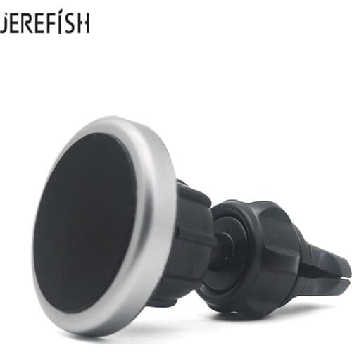 Magnetic Car Phone Holder For iphone11 Universal Air Outlet Magnetic Navigation Car Bracket 360 Degree Double Rotation