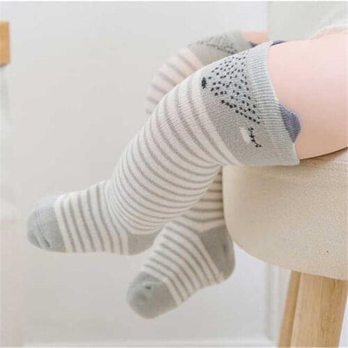 Cartoon Cute Children Socks Fox Animal Baby Kids Cotton Socks Knee High Long Leg Warmers Cute Socks Boy Girl Socks 1-6Y