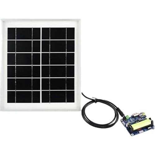 Waveshare Power Management Module for 6V-24V Solar Panels 5W 156 Monocrystalline Silicon Cell with MPPT
