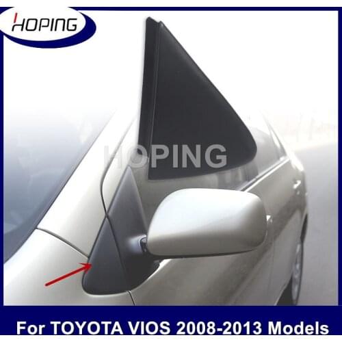 Hoping Auto Front Pillar Side Mirror Moulding For TOYOTA VIOS 2008 2009 2010 2011 2012 2013 60118-52040
