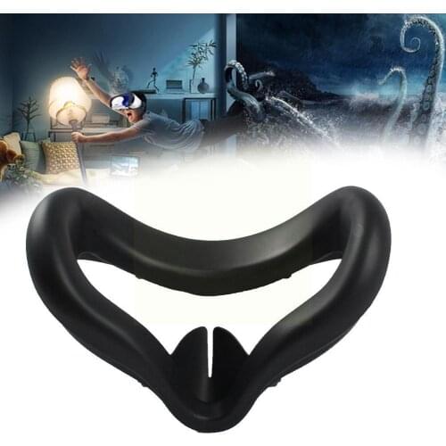 Eye Cover For Oculus Quest 2 VR Glasses Silicone Anti-sweat Cover Light Anti-leakage Oculus Blocking Quest 2 Accessory Eye R7M4