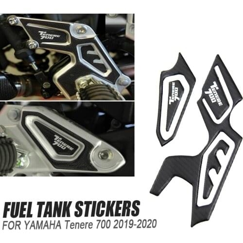 New Motorcycle 3D Edge Gel Tank Pad Stickers Gas Oil Tank FOR YAMAHA Tenere 700 T700 XTZ 700 2019 2020