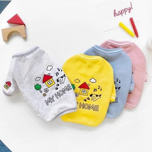 New Products Dog Clothes Teddy Cat Home Wear Puppy Pullover Soft Dog Two-legged Clothes Four Seasons Universal Pet Clothes