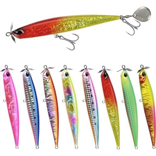1PCS 110mm 27g New Pencil Fishing Lure Sinking Wobbler Hard Bait Crankbait Carp Striped Bass Pesca Professional Quality Tackle