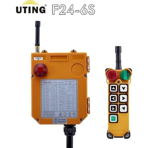 Industrial F24-6S Radio Remote Control 12V 18-65V 65-440V for Crane