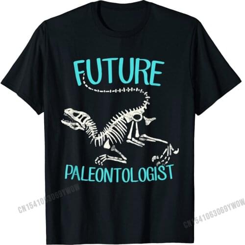 Future Paleontologist Shirt Training Dinosaur T Shirt Camisas Men Latest Young T Shirt Cotton Tees Letter