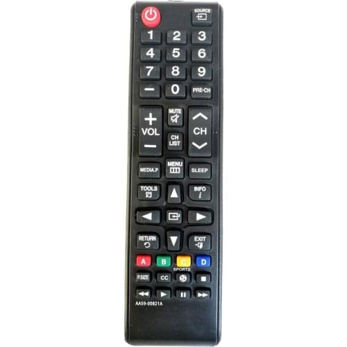 New Replacement Remote Control AA59-00821A For Samsung AA59-00821A LED LCD HDTV SMART TV Controle telecommande