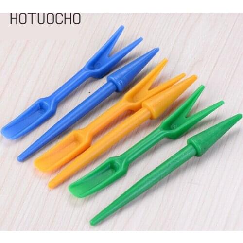 Seedling Device Transplanter Implant Two Piece Small Plant Planter For Gardening Home Decor Miniature Garden Miniatures Figurine