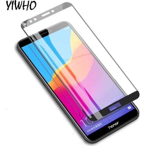 9H Full Coverage Tempered Glass For Honor 7C AUM-L41 5.7" 7C Pro For Huawei Honor 7A Pro AUM-AL29 7A 5.45" Screen Protector Sklo