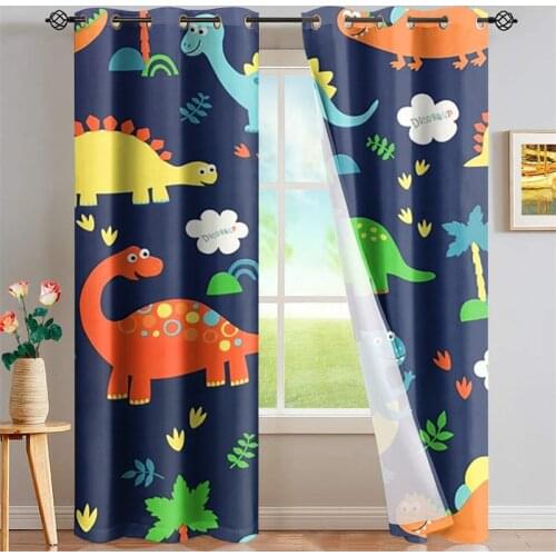 Anime Naruto Shippuden Akatsuki Window Curtain for Bedroom Living Room Home Decor Kitchen Full Shade Draperies Modern Grommet