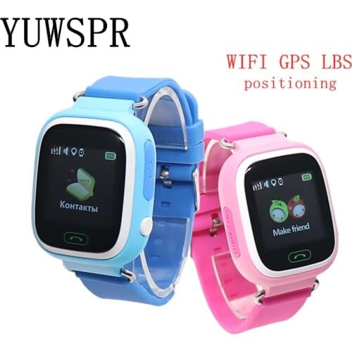 Kids GPS Tracker Watches WIFI GPS LBS Location Anti Lost Touch Screen Real Time Monitor Baby Children Smart Clock Q90 G72 1pcs