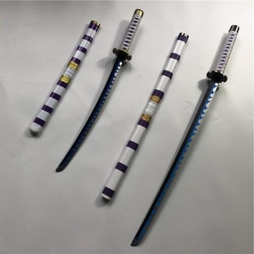 100cm Cosplay sandai kitetsu sword Weapon Armed Katana Espada Wood Ninja Knife Samurai Sword Prop Toys For Teens