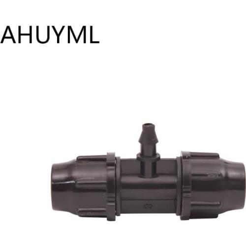 20Pcs Garden Hose Water Fitting 8/11mm 9/12mm Barbed Equal Tee Connector Garden Hose Quick Connector Gardening Irrigation Hose