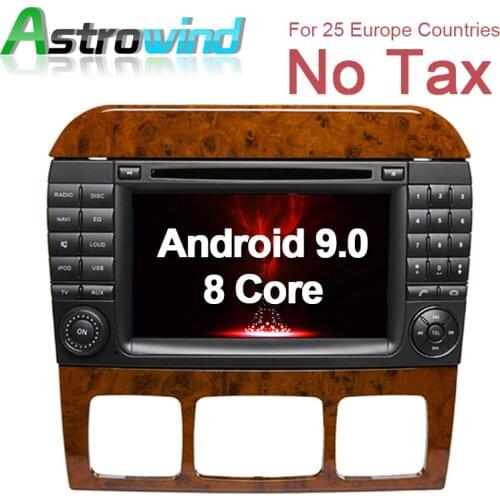 8 Core 2G RAM 32G ROM Car DVD GPS Navigation for Mercedes-Benz S Class S500 S600 S280 S320 S350 S400 S420 W220 W215(1998-2005)