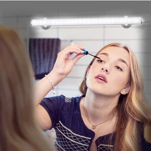 Wireless Mirror Front Lamp Multifunctional Touch Switch LED Light Bar for Kitchen Bathroom Bedroom JS22