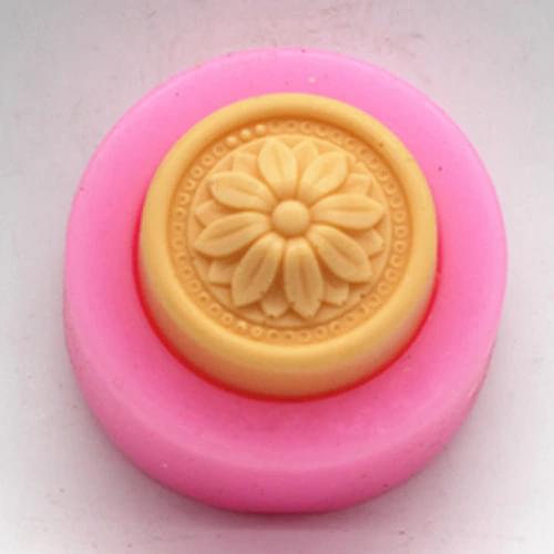 C504 / soaps die/silicone mold/soap die/silica gel soap die flowers die