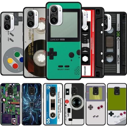 Retro Vintage Camera Music Smartphone For Xiaomi Redmi Note 10 9 9T 9S 8 8T 7 Pro Max TPU Cover Soft Fundas Shell