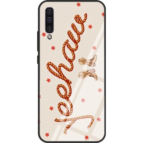 Yee Haw Tempered Glass Case For Samsung A51 A71 A31 A40 A50 A70 A20e A21S A12 A32 A52 A72 Cover