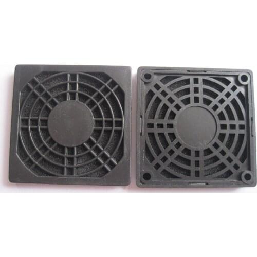 20 pcs Black Dustproof Dust Filter Used for 70x70mm DC Fan