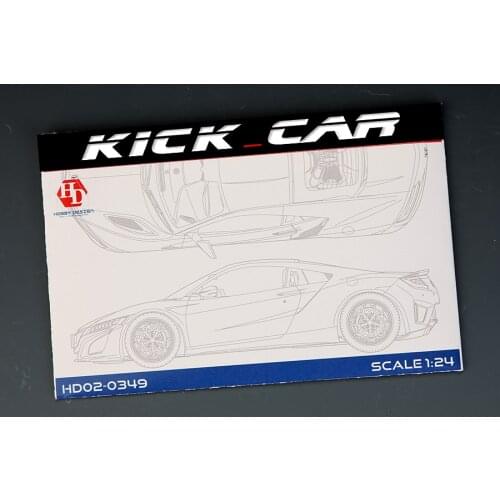 Hobby Design 1/24 Honda NSX Detail-UP Model Car Modifications Hand Made Model Set For Tamya 24344（PE+Resin）HD02-0349