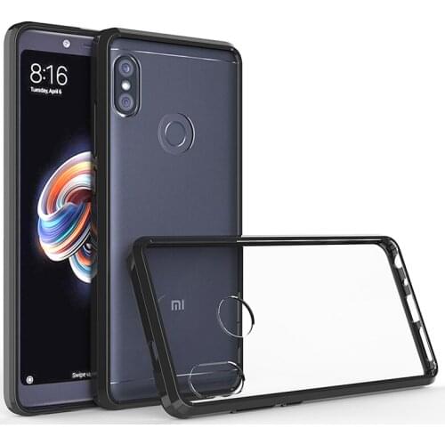 Cover Case for Xiaomi Redmi Note 5 Case on Xiaomi Redmi Note 5 Shockproof Silicone Hybrid Hard Clear Case for Redmi Note 5 pro