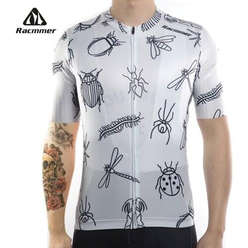 Racmmer 2020 Breathable Cycling Jersey Bicicleta Summer Cycling Clothing Bicycle Short Maillot Ciclismo Sportwear Bike Clothes