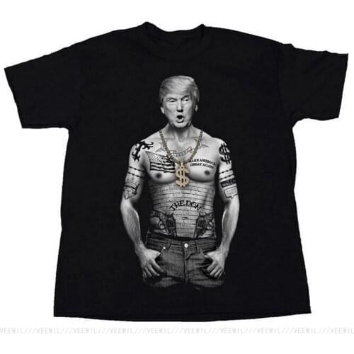 The Don Donald Trump 2020 GOP Republican Party Fake News Thug Life T-Shirt Cotton Tee Shirt Popular