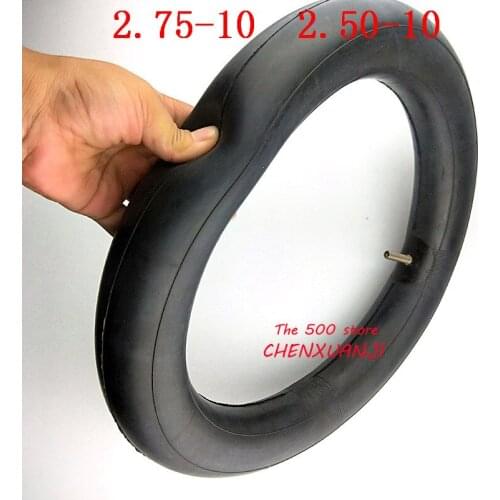 Good quality 2.50-10 Tire Inner Tube for PW50 PW 50 CRF50 XR Straight Valve Stem Motorcycle Dirt Bike ATV Quad Part