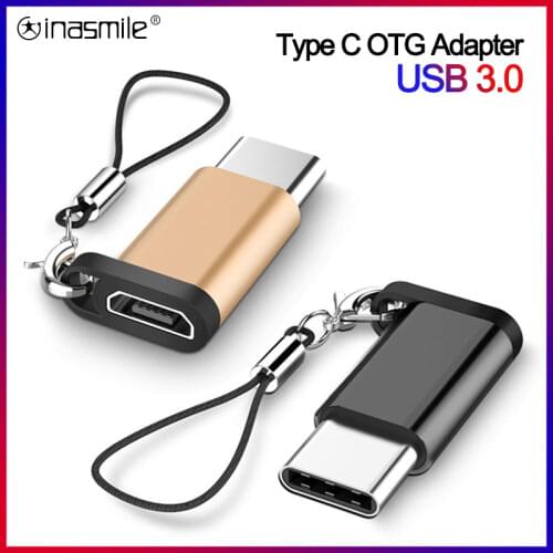Type C to Micro usb cable Converter Type C To USB 3.0 OTG Adapter for MacbookPro Xiaomi Samsung phone Charging Cable charger