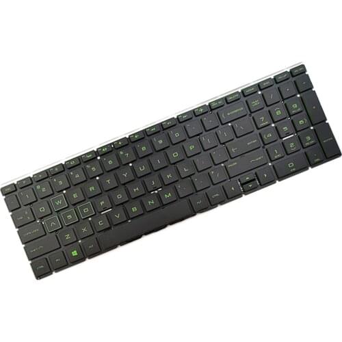 Keyboard with Backlit PC Accessories Mounting Kit Parts for Gaming Pavilion 15-CX Series 15-CX0010CA 15-CX0020CA 15-CX0040NR