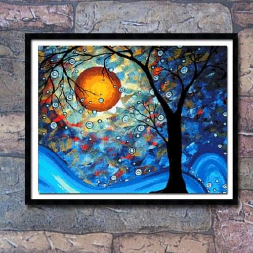 Room Starry Sky Van Goghs Dream Come True Tree Of Dreams World Famous Painting European Style Small Hanging Picture