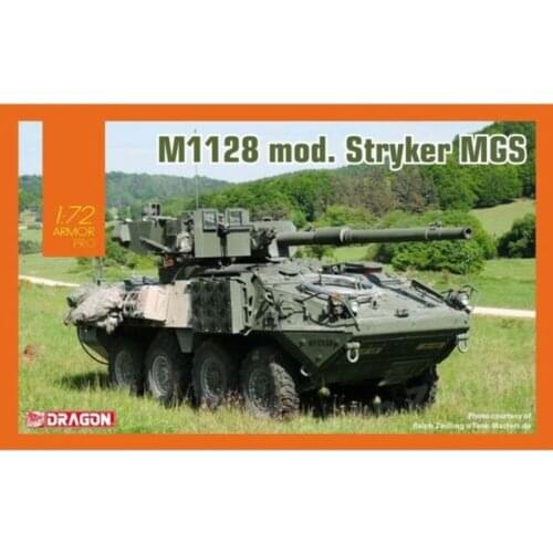 DRAGON 7687 1/72 M1128 Mod. Stryker MGS - Scale Model Kit