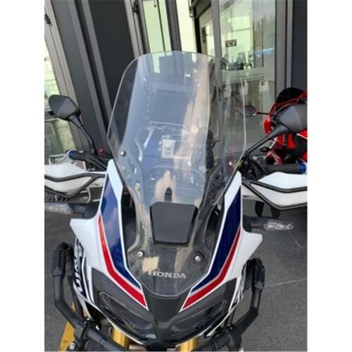 CRF 1000L Windscreen Windshield Fairing for Honda CRF1000L Africa Twin 2016 2017 2018 2019 Motorcycle Wind Deflector Smoke Clear