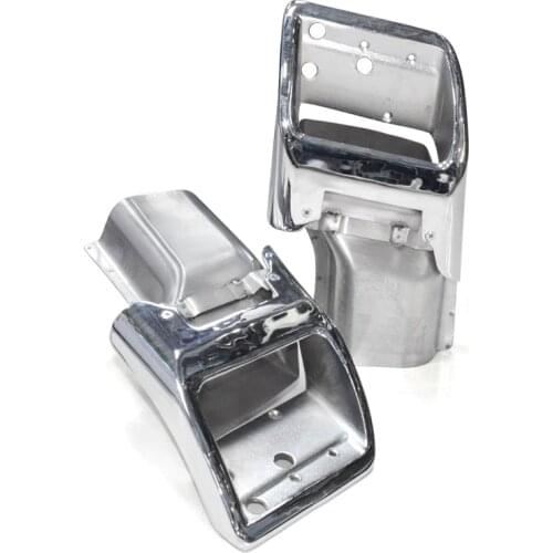 One Pair Stainless Steel Exhaust Pipe For Land Rover Range Rover Executive Respect Creation Edition 2010-2012 Silver Muffler Tip