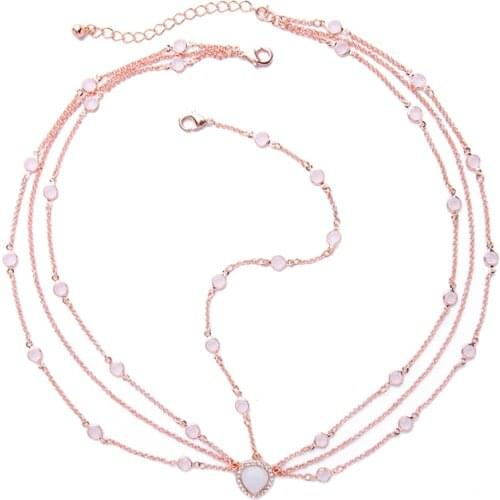 Bulk Price Rose Gold Color Layered Chain Hairbands For Women 2017 Wedding Hair Accessories Online Shopping India