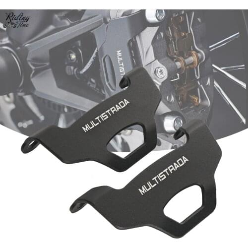 Motorcycle Front Left & Right Brake Caliper Cover Guard For Ducati Multistrada 950 1200 1260