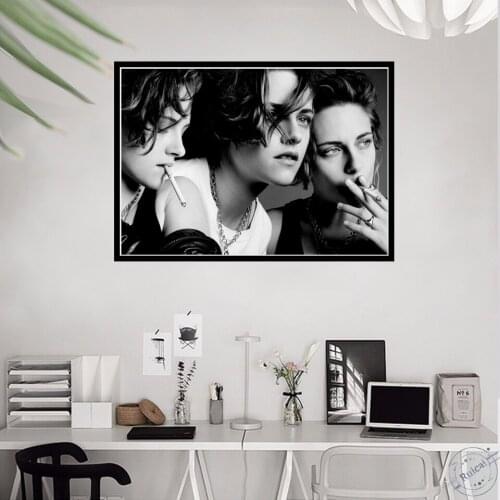 Kristen Stewart Poster Print On Canvas Art Painting Hd Wall Picture For Living Room Home Decoratio cuadros para salon