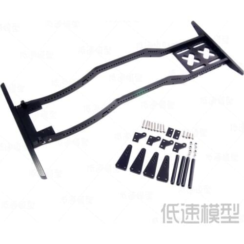 RC Climbing Car Chassis Aluminum Frame For 1 / 10th Crawler Wraith RC4WD D90